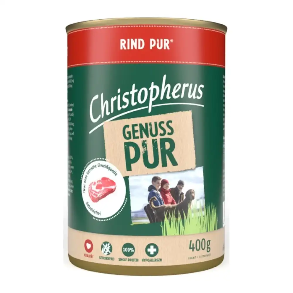 שימור לכלב כריסטופרוס christopherus בקר ללא דגנים שימור לכלב כריסטופרוס christopherus בקר ללא דגנים