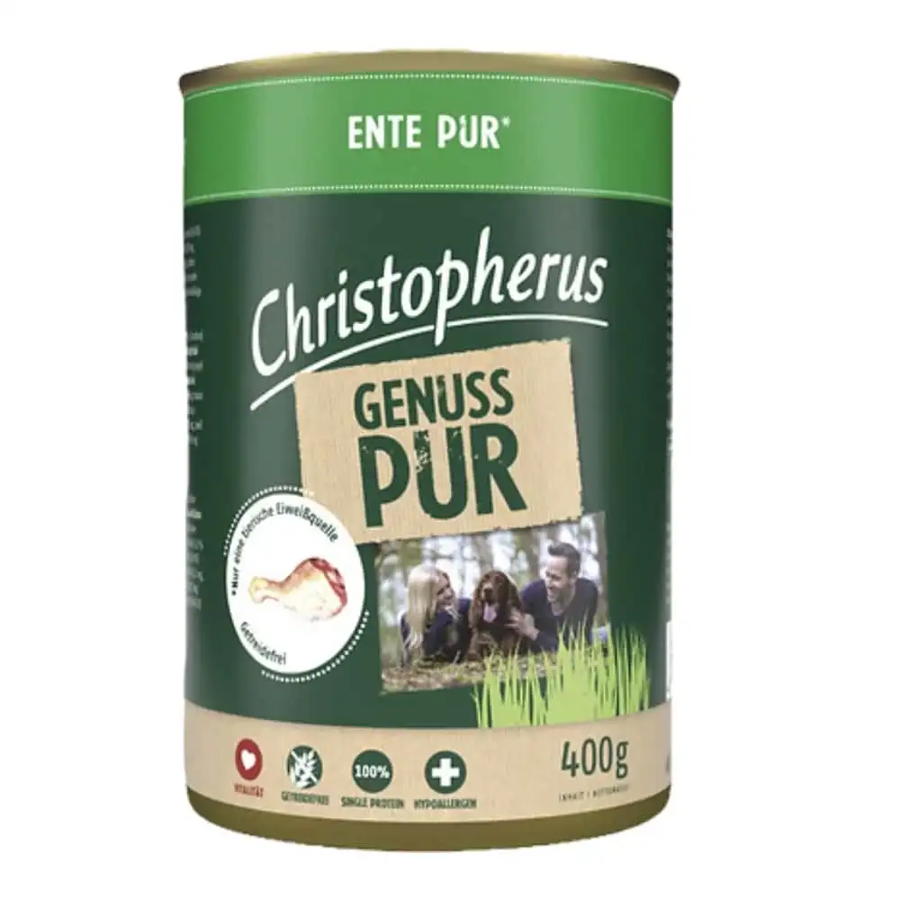 שימור לכלב כריסטופרוס christopherus ברווז ללא דגנים שימור לכלב כריסטופרוס christopherus ברווז ללא דגנים